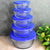 Modern Glass Bowl Set Mixing / Storage Bowls with Lids (5 Pcs Set)