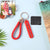 Anti-Lost Keychain with Number Plate – 1 Pc