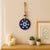Decorative Evil Eye Wall Hanging Nazar Protector Charm with Beads, Wind Chime (1 Pc)