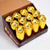12Pc Golden Candles