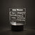 3D Acrylic Creative Lamp Decorative Light