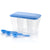 750ml square plastic storage box, versatile for kitchen and home use.