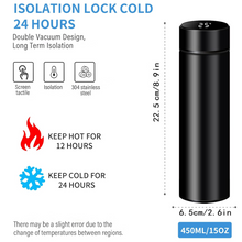 Temperature Display Thermos Bottley (1 Pc / Multicolor)