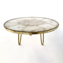 White Crystal Agate Cake Stand/Centrepiece/Display Stand/Tray 10