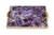 Amethyst Agate Serving Tray With Brass Handles