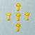 5 PC ADHESIVE HOOK FOR HOLDING STUFFS,KEY AND OTHER ITEMS