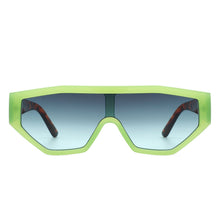 Firelily - Geometric Square Futuristic Fashion Sunglasses