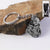 Premium Silver-Finish Metal Keychain (1 Pc)