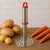 Stainless Steel Potato Masher with Ergonomic Handle (17cm / 1 Pc)