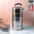 5 Compartment Lunch Box (Stainless Steel): Round Tiffin, Leakproof (16x5")