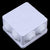 Square fancy box for securely storing CCTV cameras and accessories