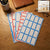 Multipurpose Writable Label Stickers (5 Sheets Set)